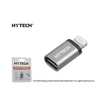 Hy-xo35 Metal Gövde 2 İn 1 Şarj Ve Kulaklık Çevirici, Gümüş