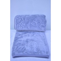 Özdilek Bebe Embos Battaniye 100 X 120 Cm - Açık Gri Özdilek Bebe Embos Battaniye 100 X 120 Cm - Açık Gri