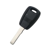 Autohan Keys Doblo Punto Albea Araç Anahtarı, Tek Butonlu, Siyah Plastik Kumanda Kabı