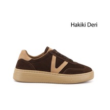 Gönderi(R) Gönderi R Kadın Kahve Süet Bağcıklı Hakiki Deri Sneaker Dyza85245736