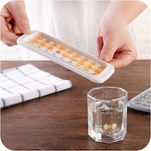 Sones Yaratıcı Mini Top Şeklinde 27 Izgaralı Buz Kalıbı, Rastgele Renk Teslimatı Diğer