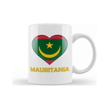Mauritania 01 Kupa Bardak Porselen Karışık