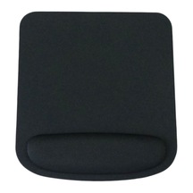 Kaymaz Yumuşak Sünger Bilek Destekli MousePad Siyah