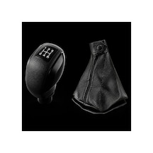Tofaş Doğan Slx Kartal Slx Şahin S Deri Vites Körüğü Ve Black Model Spor Vites Topuzu 5 İleri 85009103s