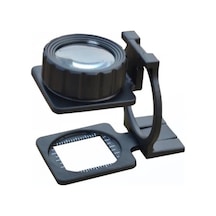 -tekstilciler Için Kumaş Kontrolü Büyüteç,katlanan, Metal 15x Büyütme