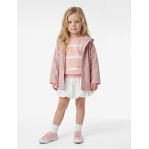 Koton Uzun Kollu Cepli Kapşonlu Mevsimlik Mont Pembe 6smg20007aw Açık Pembe