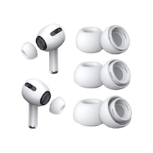 Airpods Pro & Airpods Pro 2. Nesil İçin Gürültü Azaltıcı Delikli, Silikon Kulaklık Ağrısı Yok, Kaymaz Yumuşak Kulak Uçları Uyumlu Airpods Pro/pro 2 Bedenler S/m/l