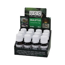Ucc Esansiyel Koku Yağı 10ml Okaliptus Buhardanlık Çamaşır Makine Ütü Vb. Kullanım - 12'li Paket Diğer