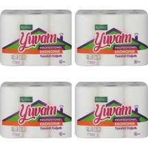 Komili Yuvam Profesyonel Ev Tipi Eko Tuvalet Kağıdı 12'Li * 4 Paket