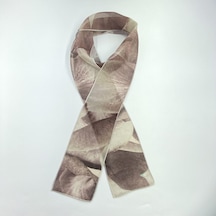 Tedz Collection Paredora Taş Desenli Kahve Hippi Fular Çok Renkli