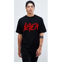 Slayer Oversize T-shırt Siyah