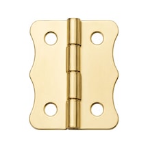 Sarı 100 Adet Papatya Menteşe Düz 36x24 Mm - Dekoratif Çerçeve Fener Sandık Kutu Menteşesi 16396249