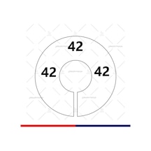 Arka / Ön Baskılı Depo-Stok Beden AYRACI (42)