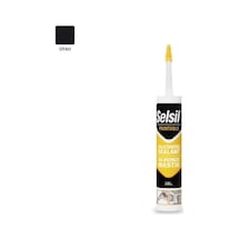 Silikonize Mastik Siyah 500 Gr Selsil Siyah