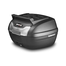 Sh40 Cargo Motosiklet Arka Çanta 40 Litre Kapasite Top Case Motor Çantası Siyah