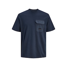 Jack & Jones Jcofusıon Pocket Tee Ss Crew Neck Outer Space Diğer