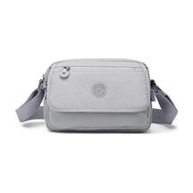 Smart Bags Krinkıl Açık Gri Kadın Çapraz Askılı Çanta Smb3166 Açık Gri