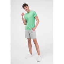 Brz Collection Erkek Modal T-Shirt-Yeşil