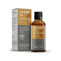 Talya Soğuk Sıkım %100 Saf ve Doğal Tatlı Badem Yağı 50 ML