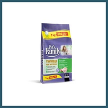 Pets Family Yavru Kedi Maması Tavuk 1000+300gr 1 Adet Ob