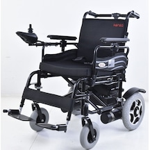 K-111 Akülü Tekerlekli Sandalye 2 340w Motor 66ah Jel Akü 120 Kg Taşıma Kapasitesi 30km Menzil