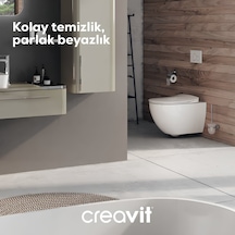 Creavit Free Beyaz Kanallı Asma Klozet Fe320, Creavit Free Duck Duroplast Yavaş Kapak Diğer