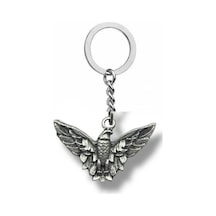 Sky Wanderer Albatros Kuşu Figürlü Unisex Metal Anahtarlık