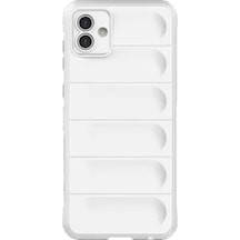Samsung Uyumlu Galaxy A05 Kılıf Optimum Silikon Krem