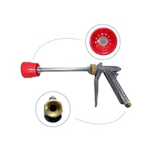 Gardenpro Tetikli Krom İlaçlama Tabancası Uzun Tip