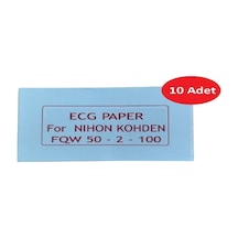 Ecg Kağıdı Nihon Kohden Fqw 50-2-100 Z Katlamalı 10 Adet 100 Sayfa