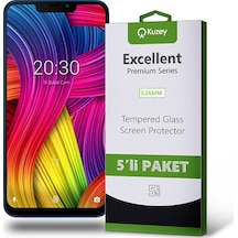 Vestel Uyumlu Venüs Z30 Ekran Koruyucu Cam 5 Adet Ekonomik Paket (541371470)