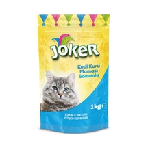 Joker Somonlu Tam Kuru Yetişkin Kedi Maması 1 Kg - 5 Adet Tarı