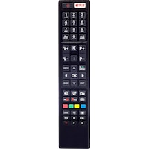 Vestel Uyumlu Netflix-Youtube-Play Tuşlu Lcd Tv Kumandası