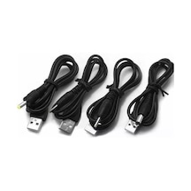 Usb Güç Kablosu Kablosu Dc 5v Dc2.0/2.5/4.0/5.5mm 4'lü Set