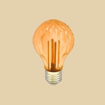 Ledx A60 Rustik Star Desen Ampül