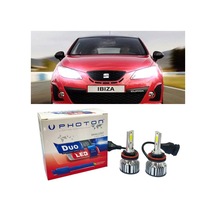 Seat İbiza Mk4 Led Xenon Uzun Far Ampulü H7 Duo Yeni Seri Beyaz 2008-2016