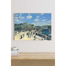 Pster18967 Pont Neuf - Auguste Renoir Sanatsal Kanvas Tablo 50 X 70