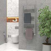 Premium İnox Krom Boyama 500 1000 Havlupan Isıtıcı Radyatör