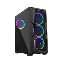 Frisby FC-9430G 650W 80+ 4x120 MM RGB Fanlı Oyuncu Bilgisayar Kasası
