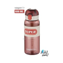Vagonlife Rahat İçim Pipetsiz Kulplu Kaydırmaz Gövde Su Matarası ffvgn2024 600 ML
