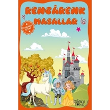 Çocuklar İçin Hayal Ve Geliştirici Rengarenk Masallar Turuncu Kitap