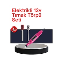 6 Uçlu Elektrikli Manikür Pedikür Seti