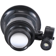 20x Büyütmeli Saat Takı Onarım Için Cam Lensli Optik Işıklı Göz Büyüteç Mg13b-9a