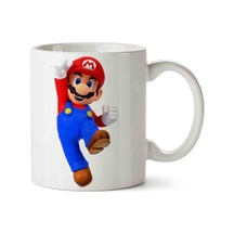 Super Mario Iki Tarafı Baskılı Kupa Bardak Çok Renkli