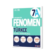 Fenomen Yayınları 7 Sınıf Türkçe A Soru Bankası