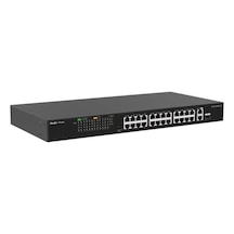 Reyee 24port Rg-es126fgs-lp 10/100 2-uplınk 1-sfp 180w Yönetilemez Poe Swıtch