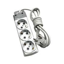 Üçlü Topraklı Grup Priz 3 Metre Kablolu 930103 1