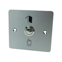 Lockway Çıkış Butonu, Exit Buton / Sıva Atı Mavi Led