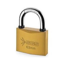 1345 Sarı Asma Kilit Kısa 63 Mm