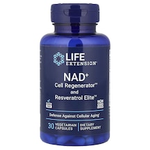 Life Extension Nad+ Cell Regenerator And Resveratrol Elite Fisetin Brain & Cognitive 30 Veg Cap Aromasız